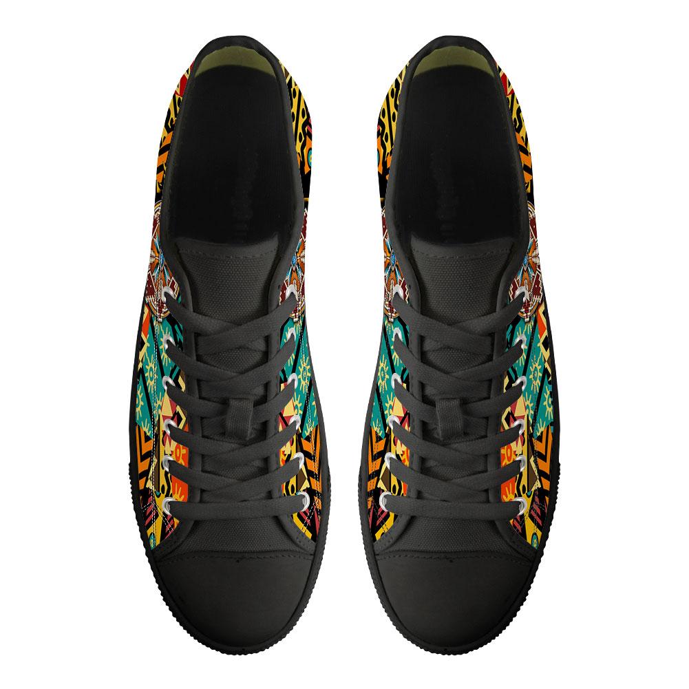 WelcomeNative Abstract Shoes Native , 3D Shoes, All Over Print Shoes