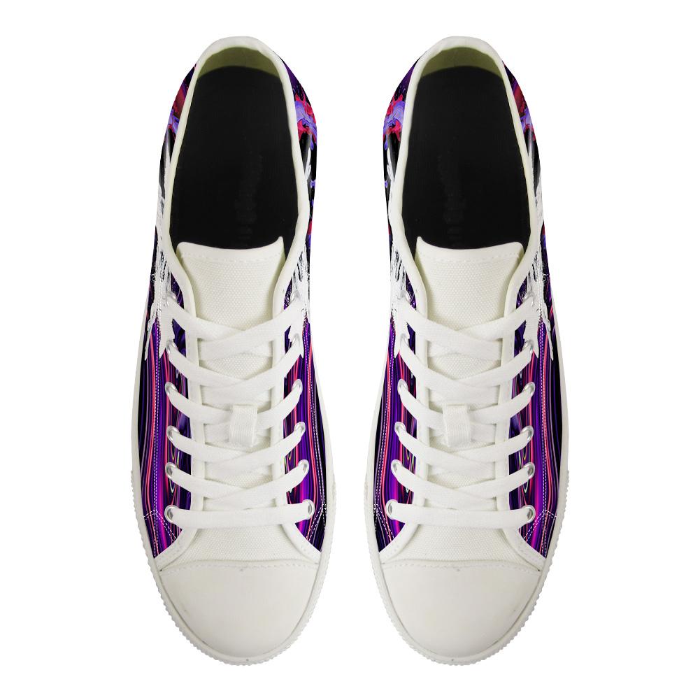 WelcomeNative Leo Purple Shoes, 3D Shoes, All Over Print Shoes