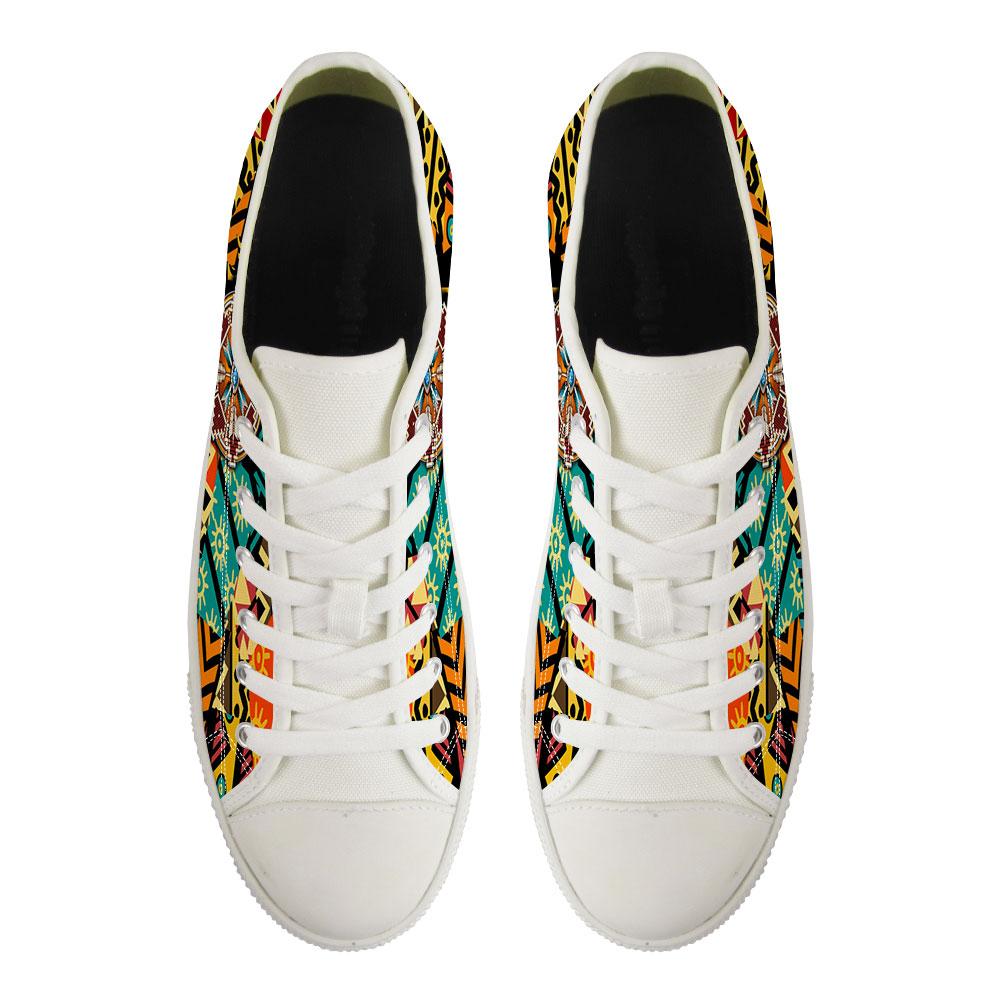 WelcomeNative Abstract Shoes Native , 3D Shoes, All Over Print Shoes
