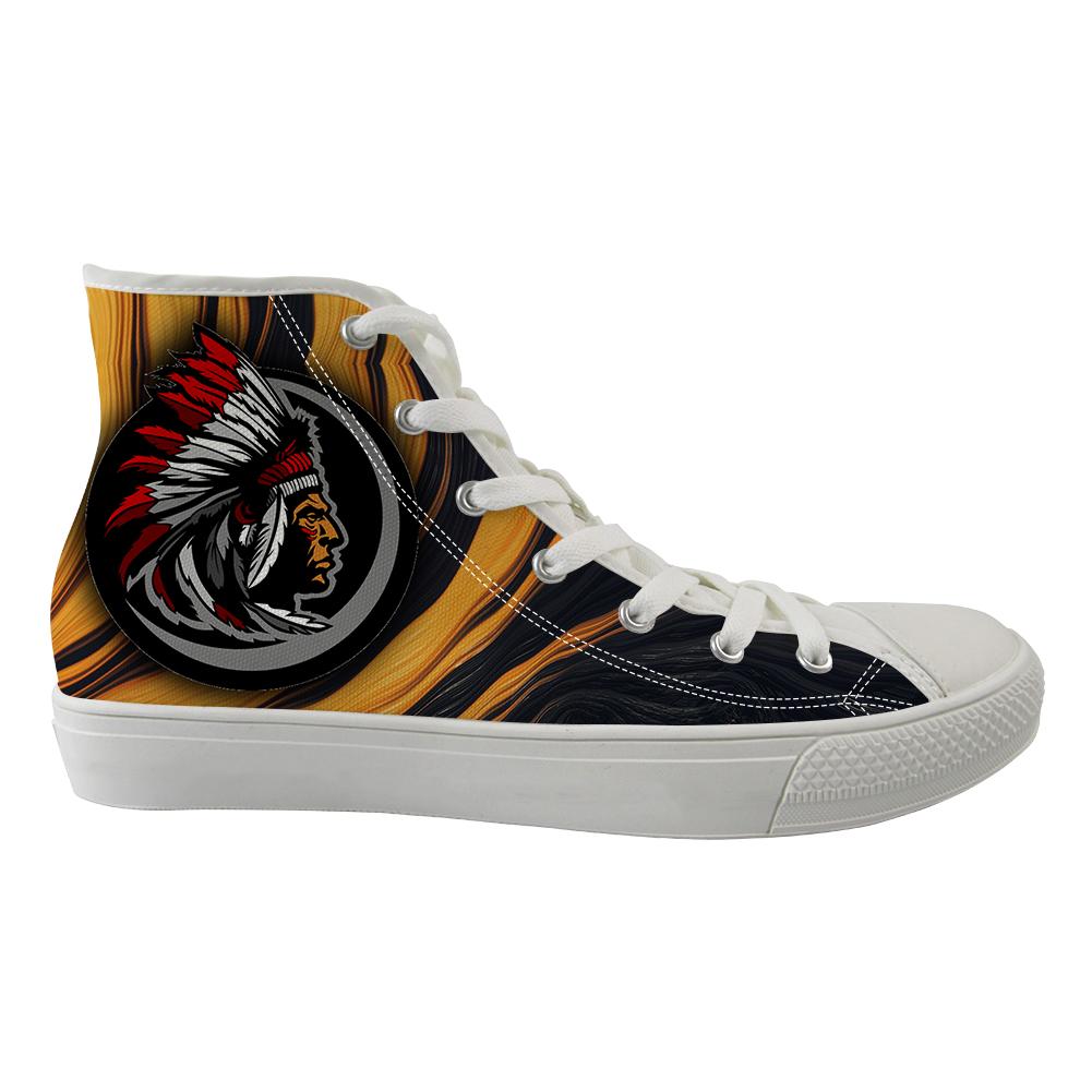 WelcomeNative Yellow Chief Shoes, 3D Shoes, All Over Print Shoes