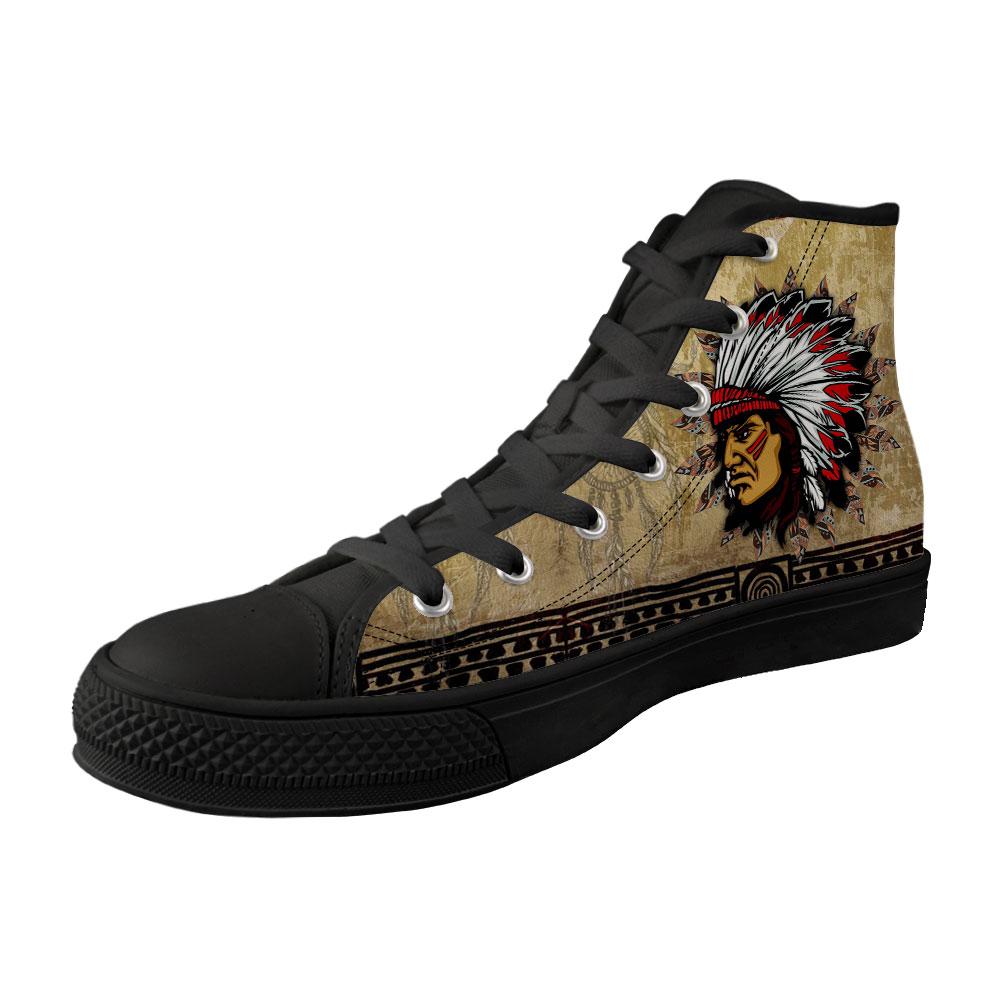 WelcomeNative Chief Native Shoes, 3D Shoes, All Over Print Shoes