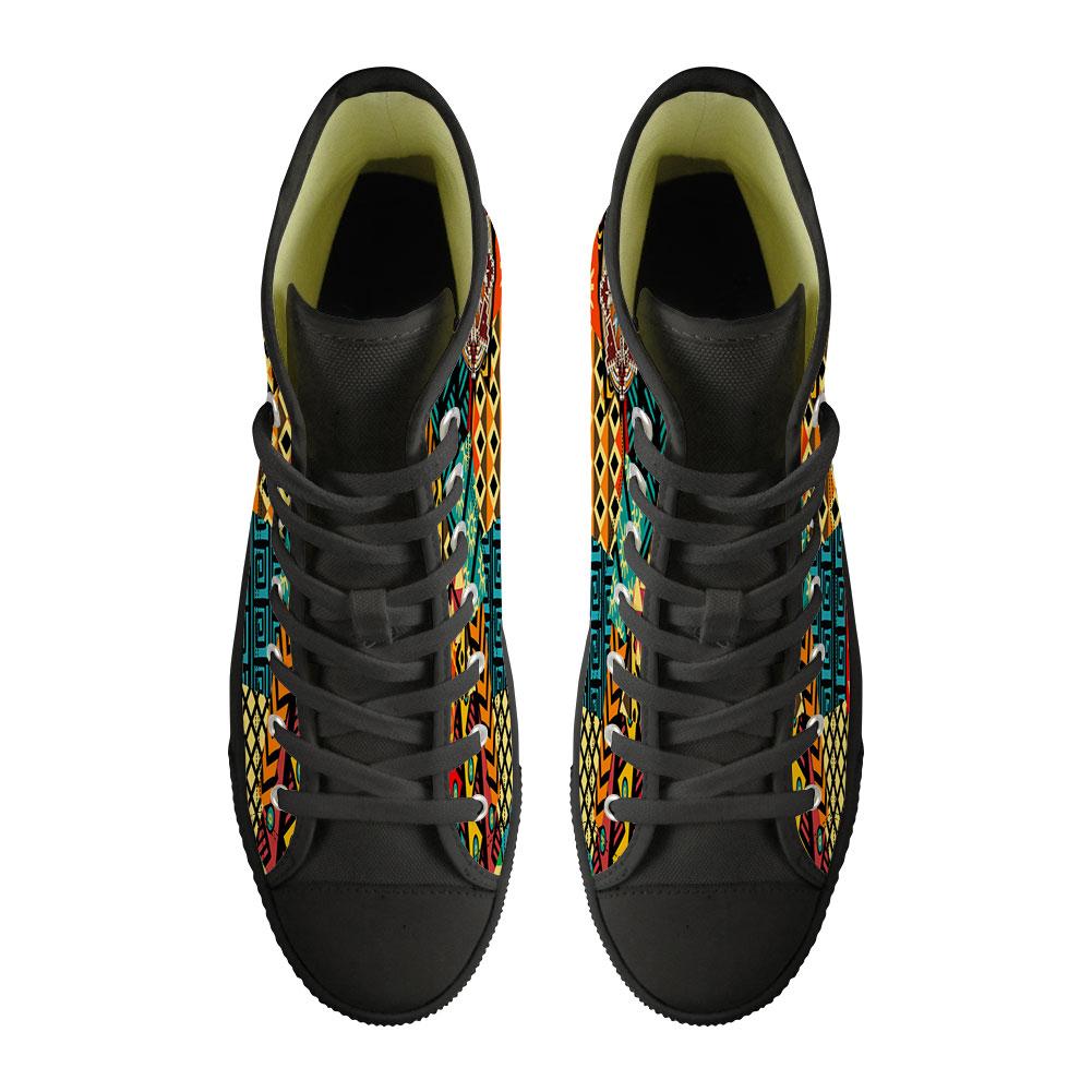 WelcomeNative Native Pattern, 3D Shoes, All Over Print Shoes