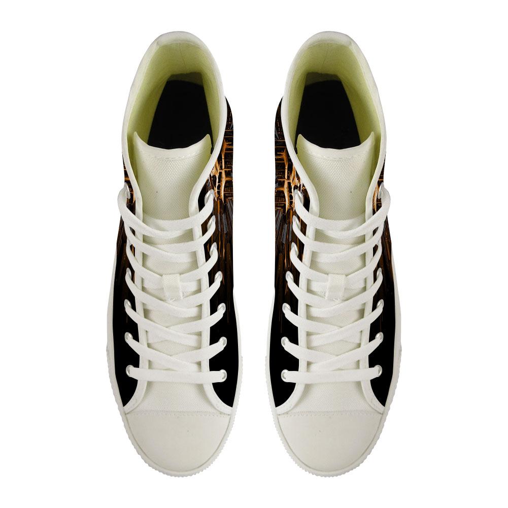 WelcomeNative Beautiful Skull Shoes, 3D Shoes, All Over Print Shoes