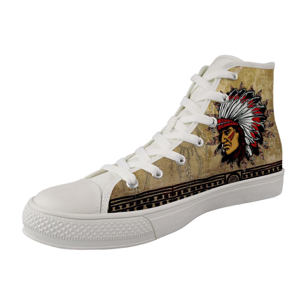 WelcomeNative Chief Native Shoes, 3D Shoes, All Over Print Shoes