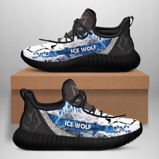WelcomeNative Ice Wolf Native, 3D Shoes, All Over Print Shoes