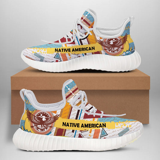 WelcomeNative Shoes Native American, 3D Shoes, All Over Print Shoes