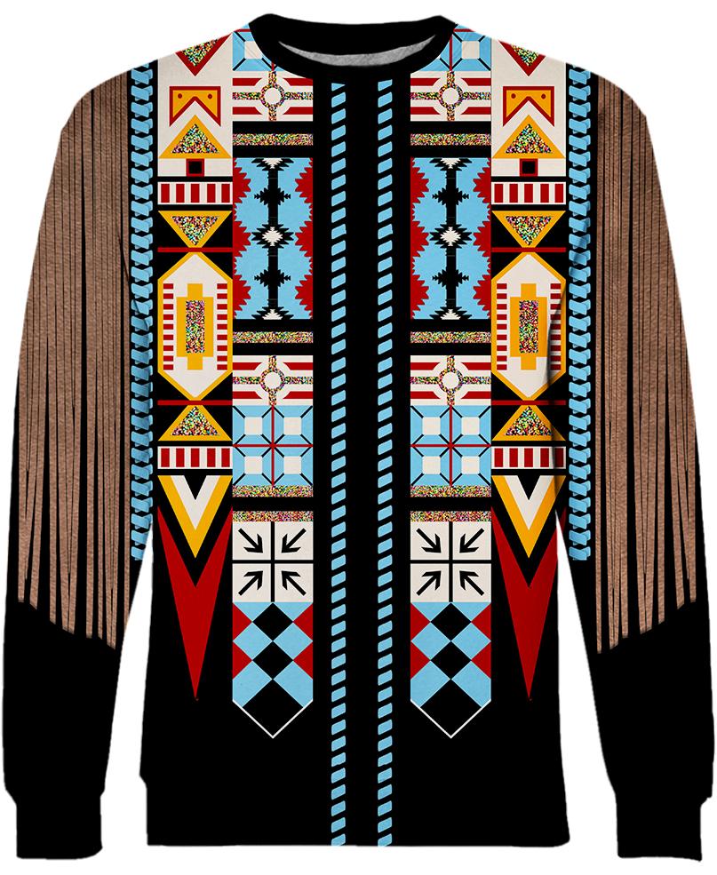 WelcomeNative Black Native 3D Hoodie, All Over Print Hoodie, Native American