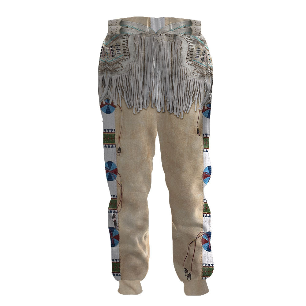 WelcomeNative Native Tassel Sweatpants, 3D Sweatpants, All Over Print Sweatpants