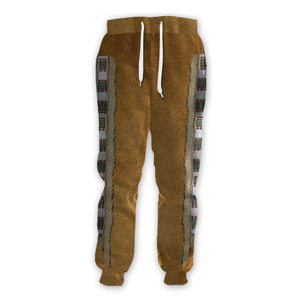 WelcomeNative Native Pattern Sweatpants, 3D Sweatpants, All Over Print Sweatpants