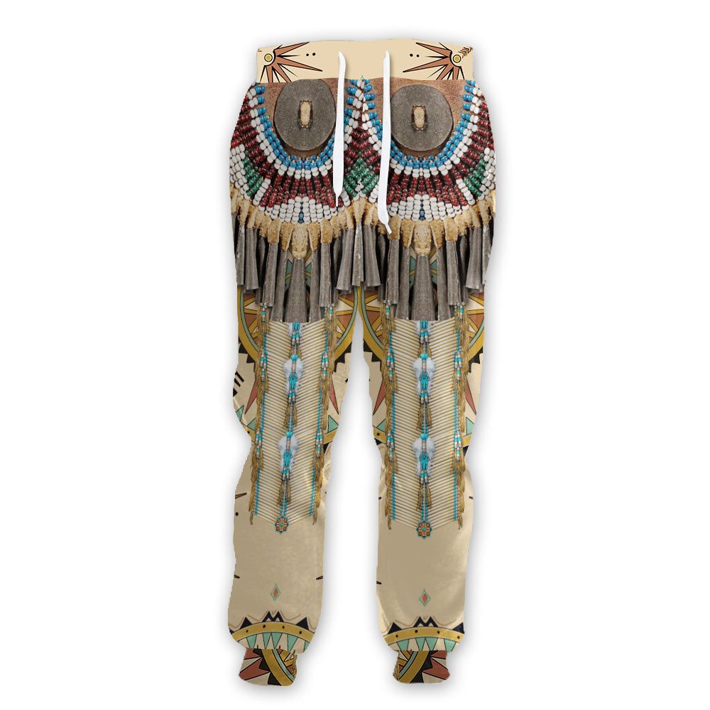 WelcomeNative Pattern Native Sweatpants, 3D Sweatpants, All Over Print Sweatpants