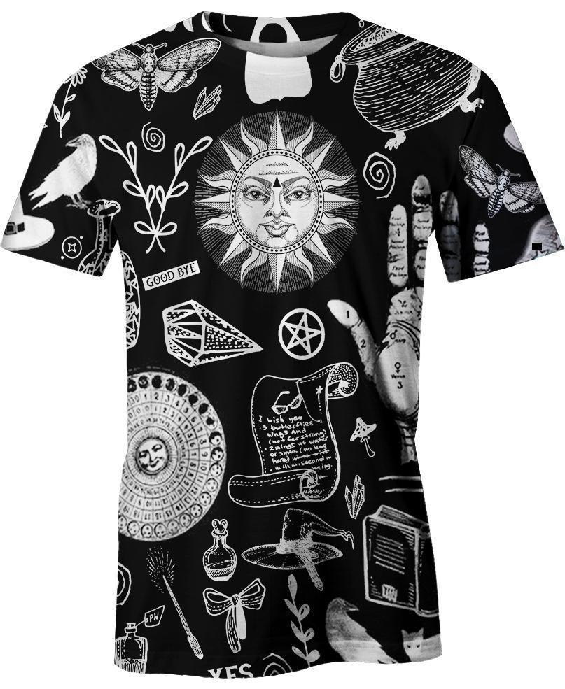 WelcomeNative Pattern Gothic 3D Hoodie, All Over Print Hoodie, Native American