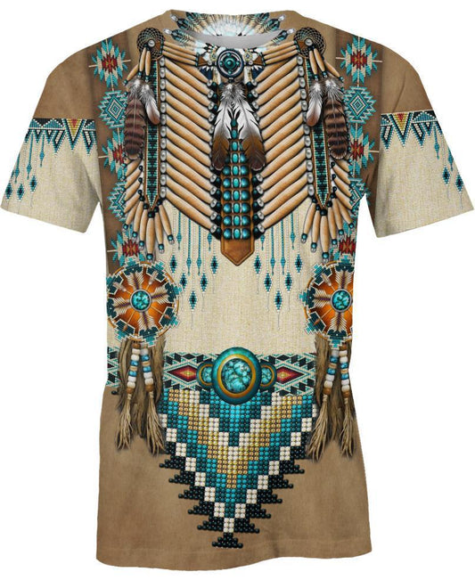 WelcomeNative Native Pattern Beautiful  3D Hoodie, All Over Print Hoodie, Native American