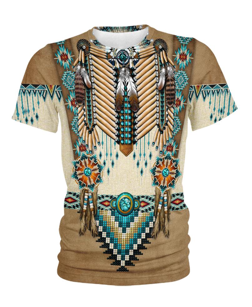 WelcomeNative Native Pattern Beautiful Bedding Set, 3D Bedding Set, All Over Print, Native American