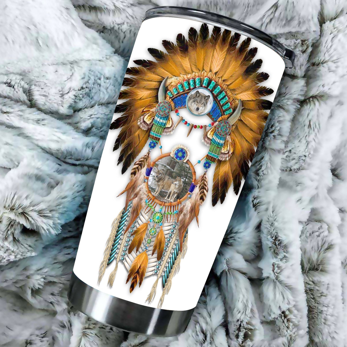 WelcomeNative Native Tumbler, 3D Tumbler, All Over Print Tumbler, Native American