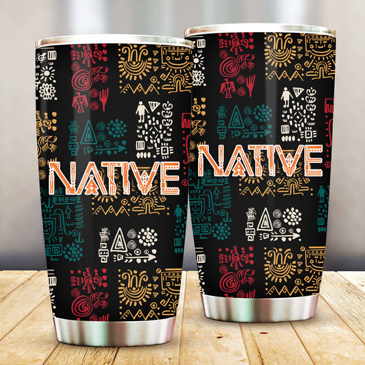 WelcomeNative Native Tumbler, 3D Tumbler, All Over Print Tumbler, Native American