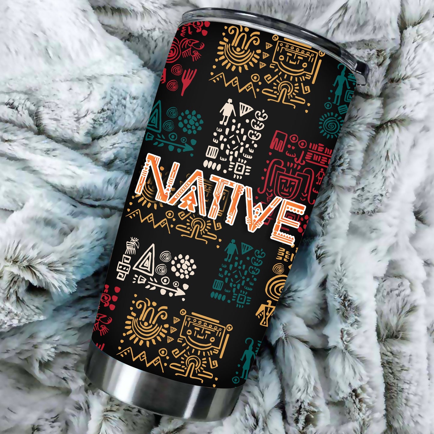 WelcomeNative Native Tumbler, 3D Tumbler, All Over Print Tumbler, Native American
