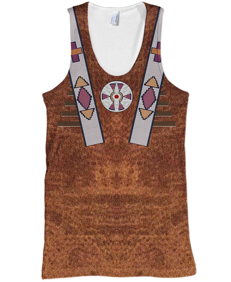 WelcomeNative Brown Culture 3D Hoodie, All Over Print Hoodie, Native American