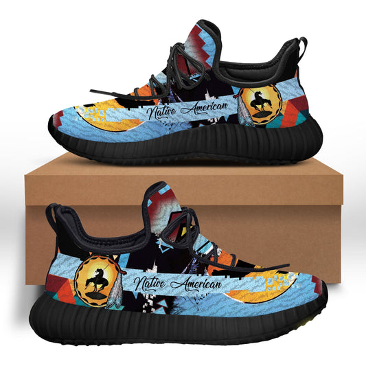 WelcomeNative Buffalo Shoes Native, 3D Shoes, All Over Print Shoes