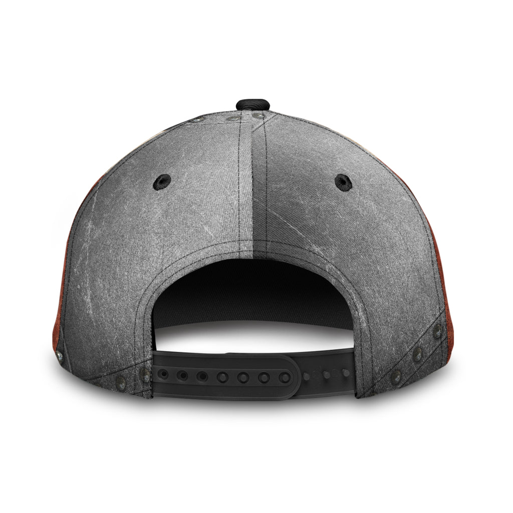 WelcomeNative Native American Skull Cap, 3D Cap , All Over Print Cap