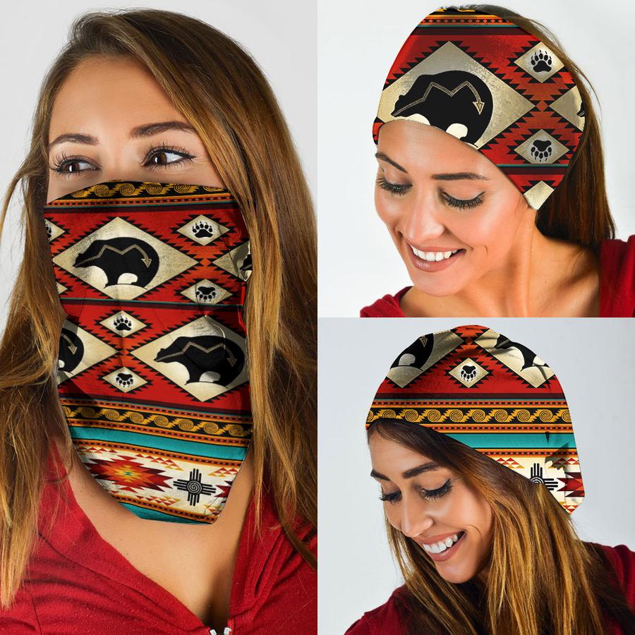 Welcomenatives Pattern Bandana Face Mask, Neck Gaiter #02