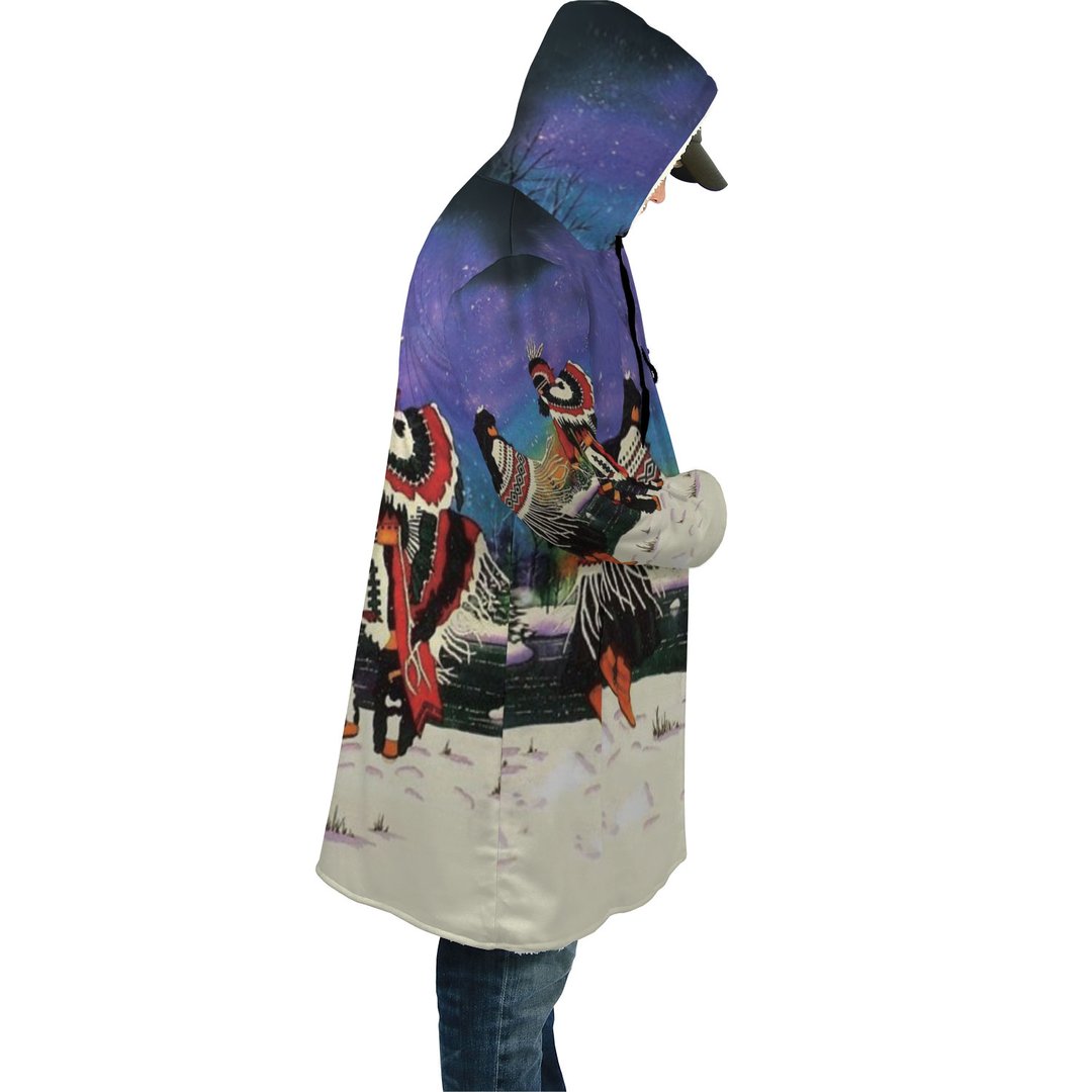 WelcomeNative Aboriginal Beauty 3D Dream Cloak, All Over Print Dream Cloak, Native American