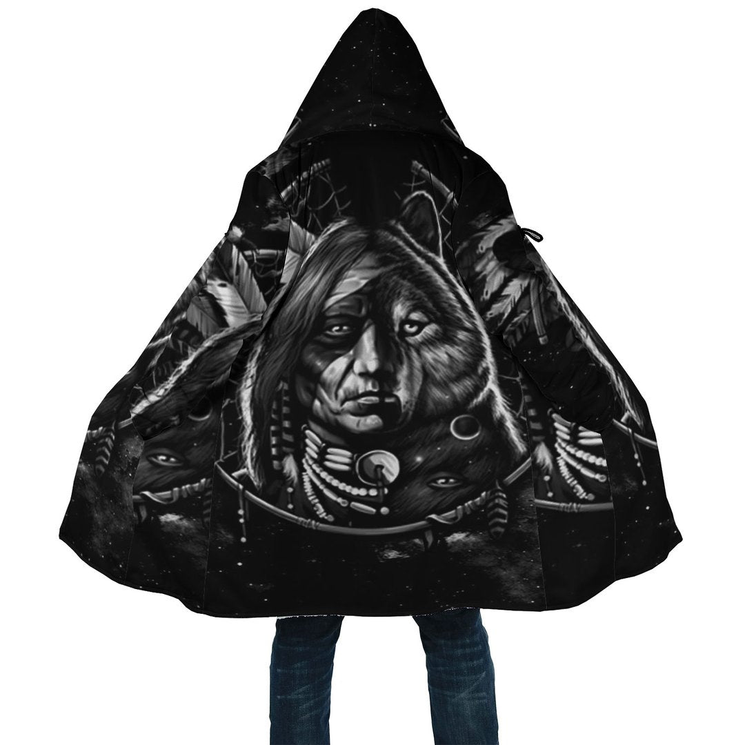 WelcomeNative Chief Native 3D Dream Cloak, All Over Print Dream Cloak, Native American