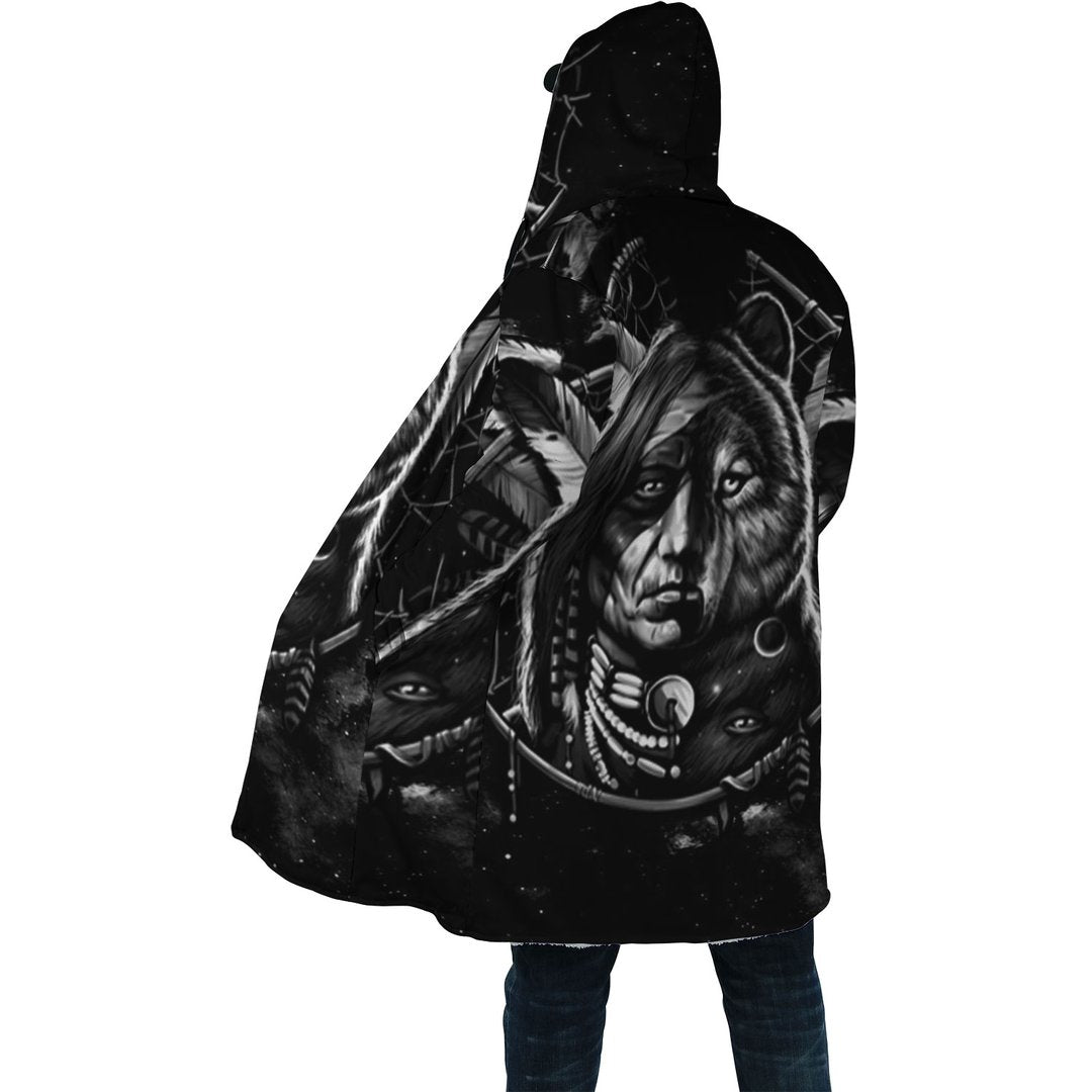 WelcomeNative Chief Native 3D Dream Cloak, All Over Print Dream Cloak, Native American