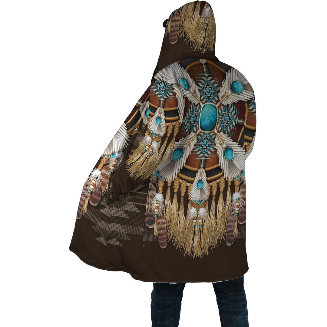 WelcomeNative Ruby Feather Native 3D Dream Cloak, All Over Print Dream Cloak, Native American