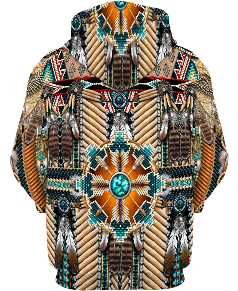 WelcomeNative Native Feather Bedding Set, 3D Bedding Set, All Over Print, Native American