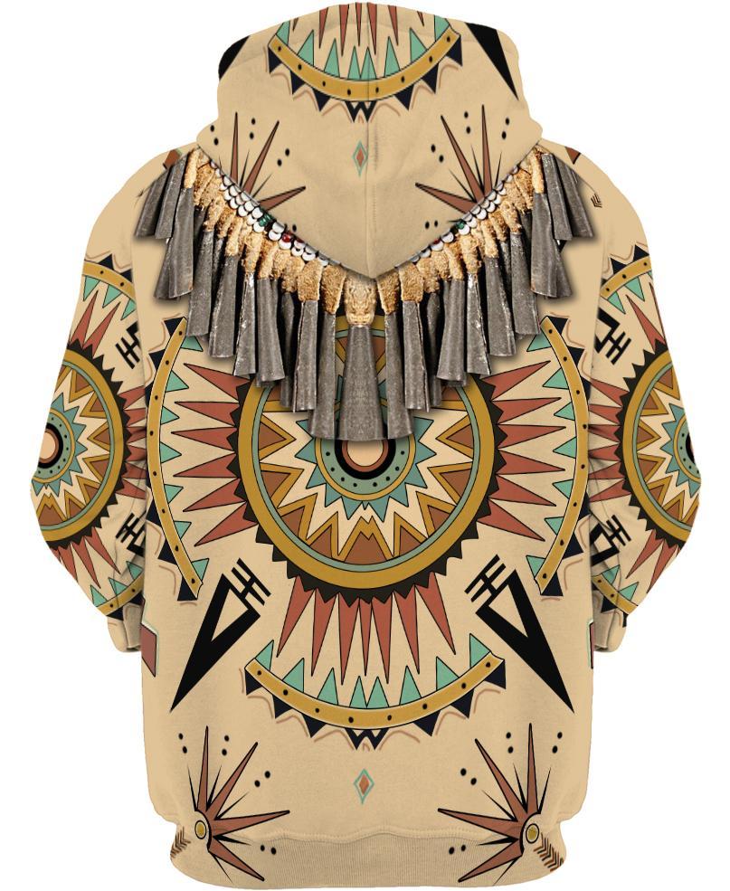 WelcomeNative Native Pattern Culture Hoodie, All Over Print Hoodie, Native American
