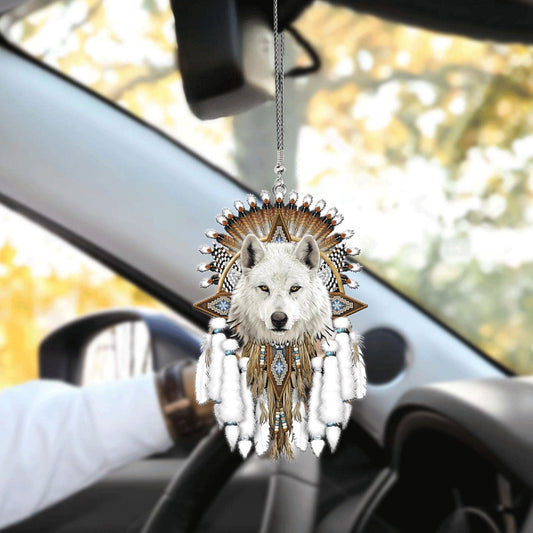 WelcomeNative Native American Unique Design Car Hanging Ornament, 3D Ornament