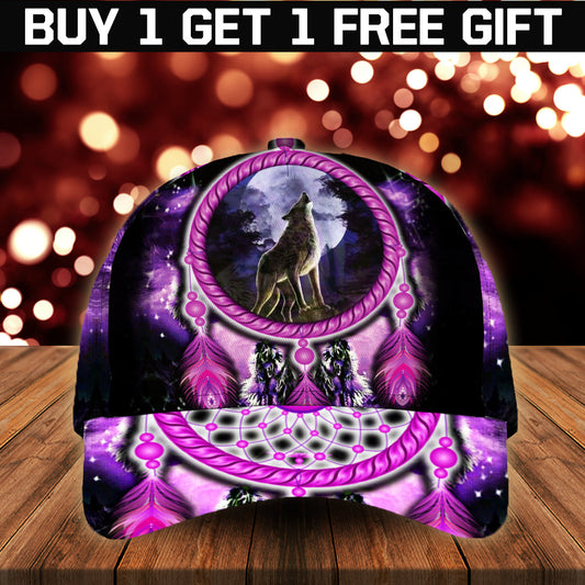 WelcomeNative Native Dreamcatcher Cap, 3D Cap , All Over Print Cap