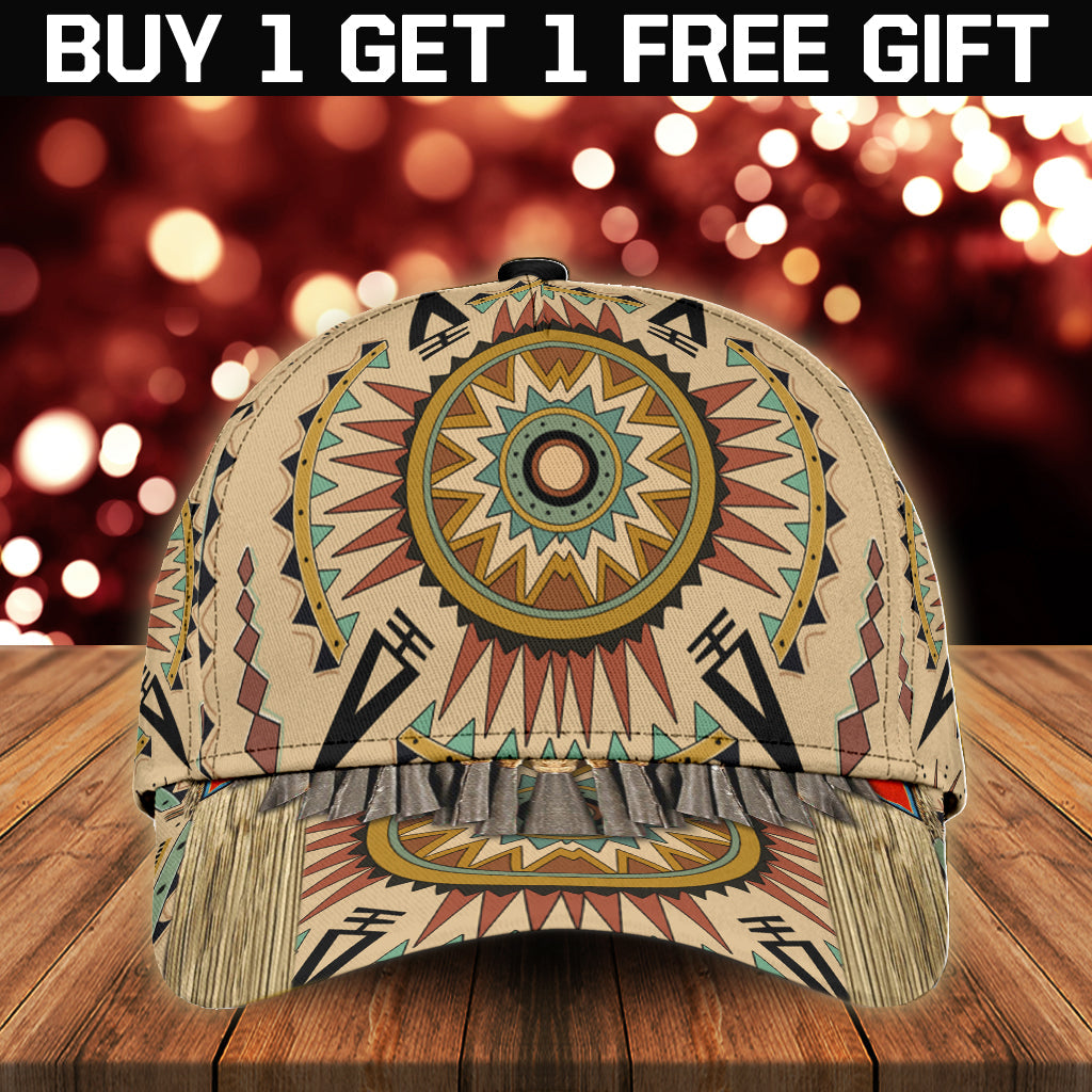 WelcomeNative Native American Cap, 3D Cap , All Over Print Cap