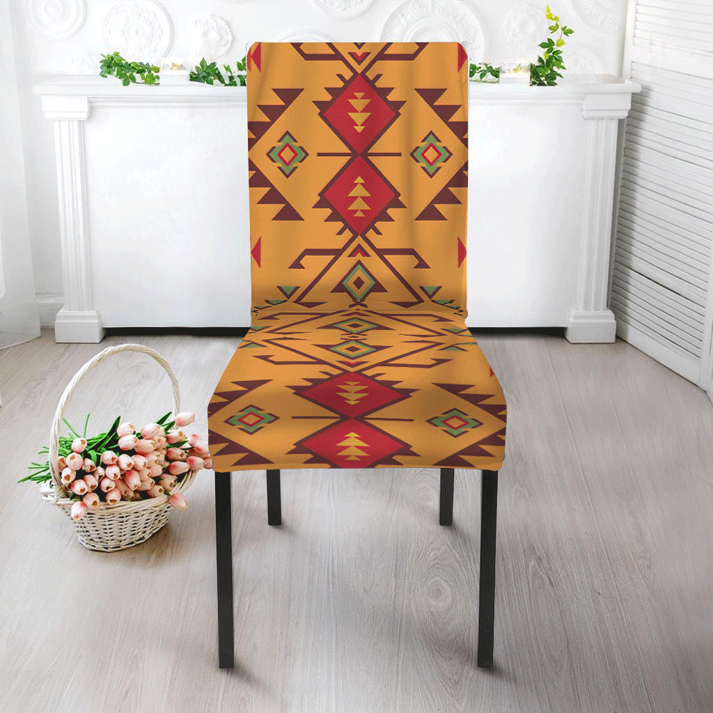 WelcomeNative Pattern Tribe Design Native American Tablecloth, Chair cover, 3D Tablecloth, All Over Print