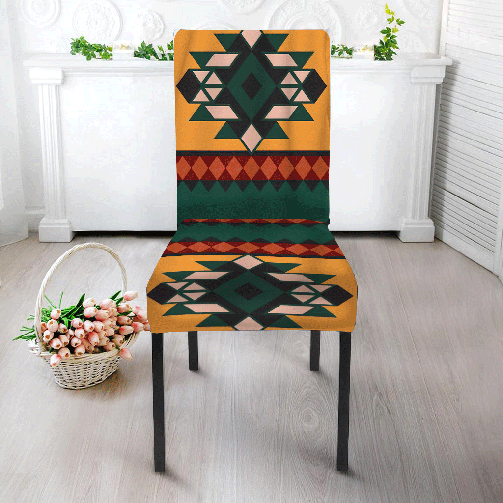 WelcomeNative Pattern Tribe Design Native American Tablecloth, Chair cover, 3D Tablecloth, All Over Print