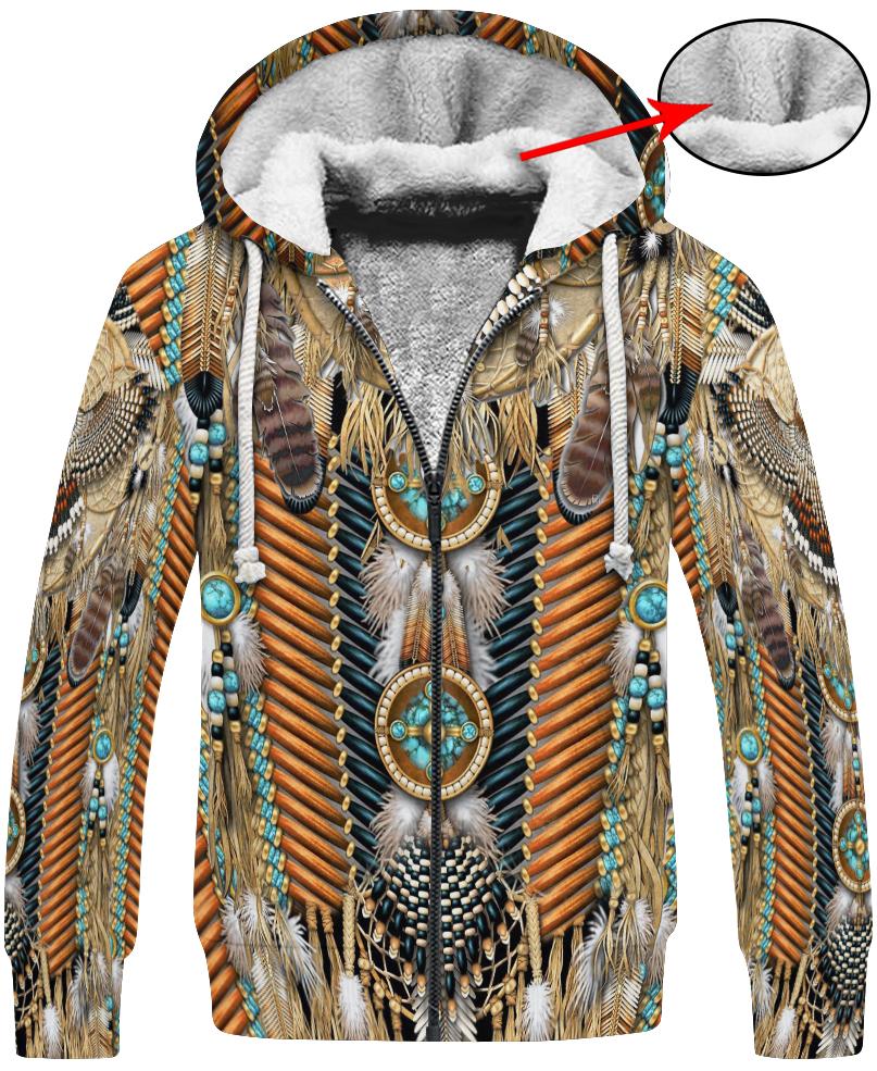 WelcomeNative Native Feather Bedding Set, 3D Bedding Set, All Over Print, Native American