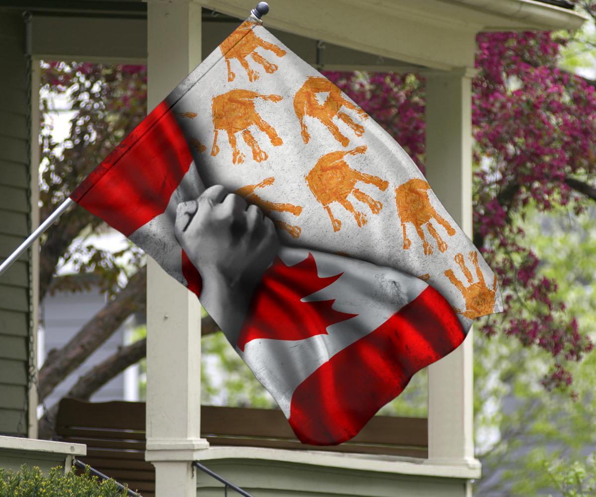 Canada Every Child Matter Flag Orange Shirt Day