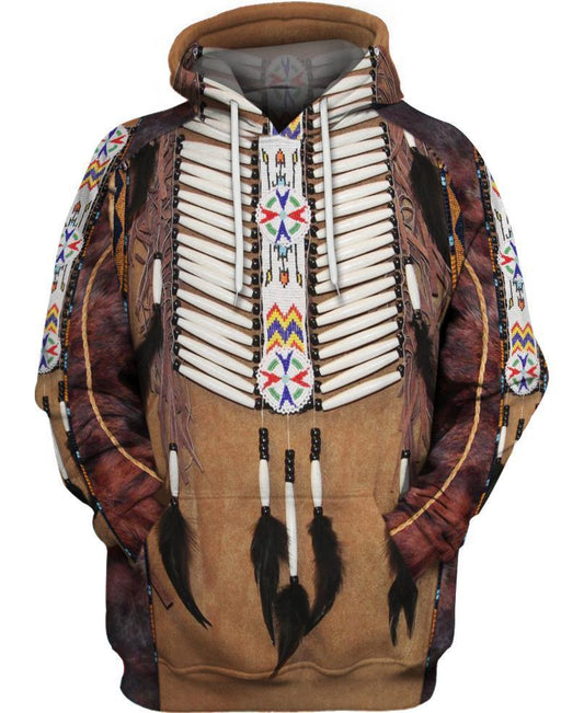 WelcomeNative Native American Ooze 3D Hoodie, All Over Print Hoodie, Native American