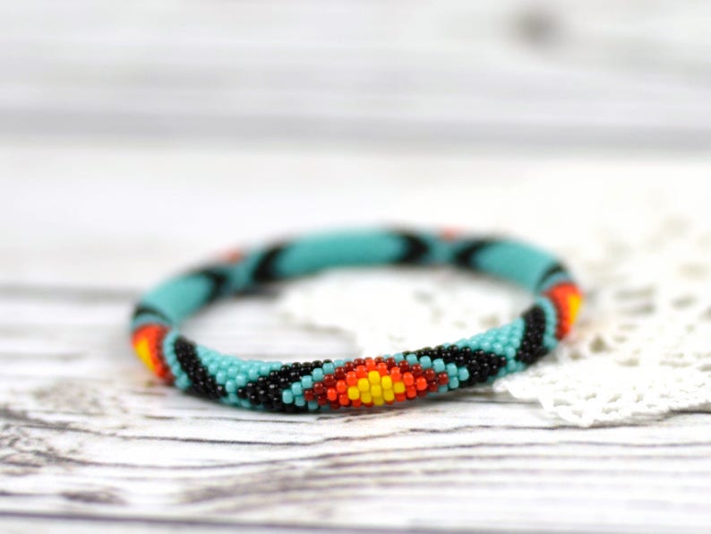 WelcomeNative Turquoise Bracelet Ethnic Jewelry Tribal