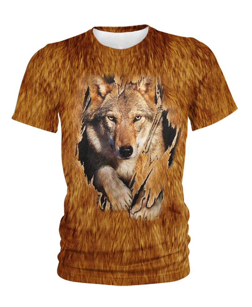 WelcomeNative Wolf Head 3D Hoodie, All Over Print Hoodie, Native American