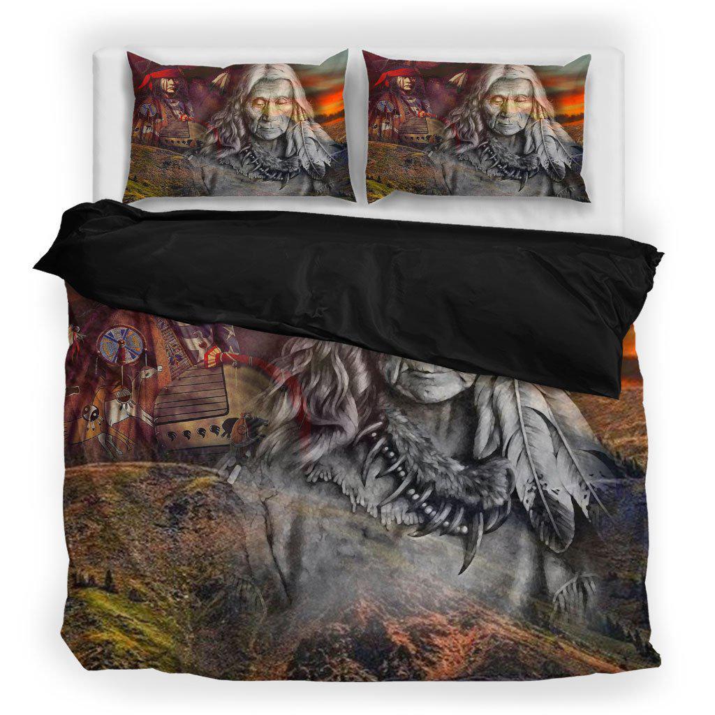 WelcomeNative Native Local Person Bedding Set, 3D Bedding Set, All Over Print, Native American