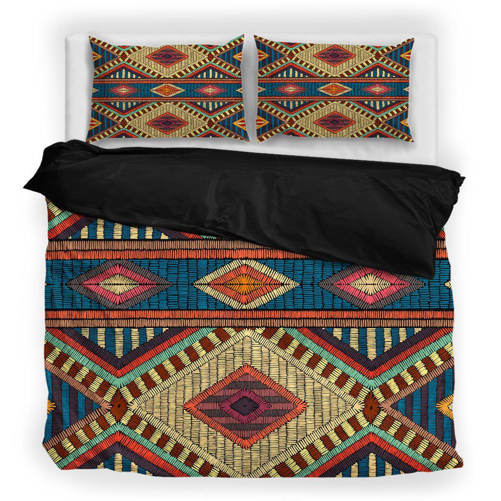 WelcomeNative Native Straight Line Bedding Set, 3D Bedding Set, All Over Print, Native American