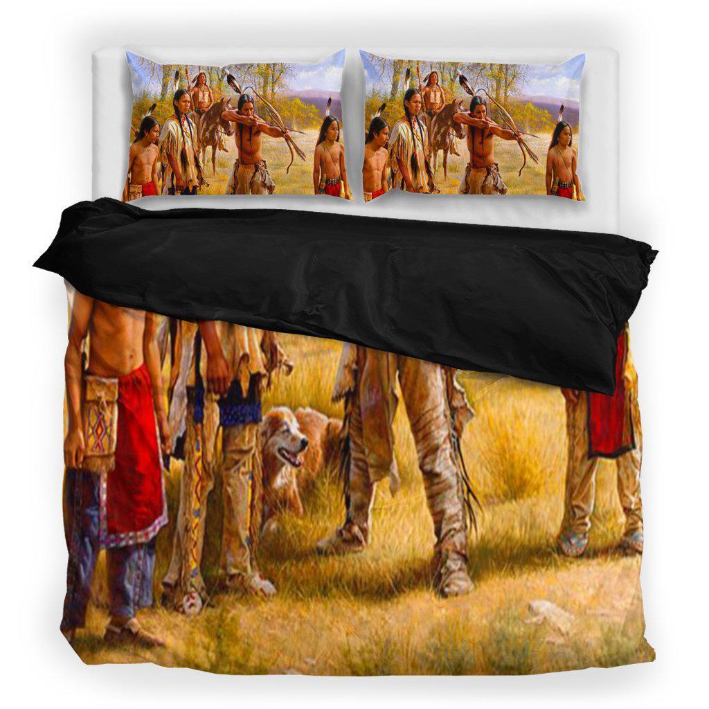 WelcomeNative Native Archery Bedding Set, 3D Bedding Set, All Over Print, Native American