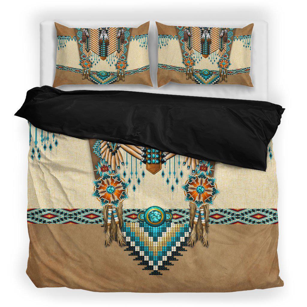 WelcomeNative Native Pattern Beautiful Bedding Set, 3D Bedding Set, All Over Print, Native American