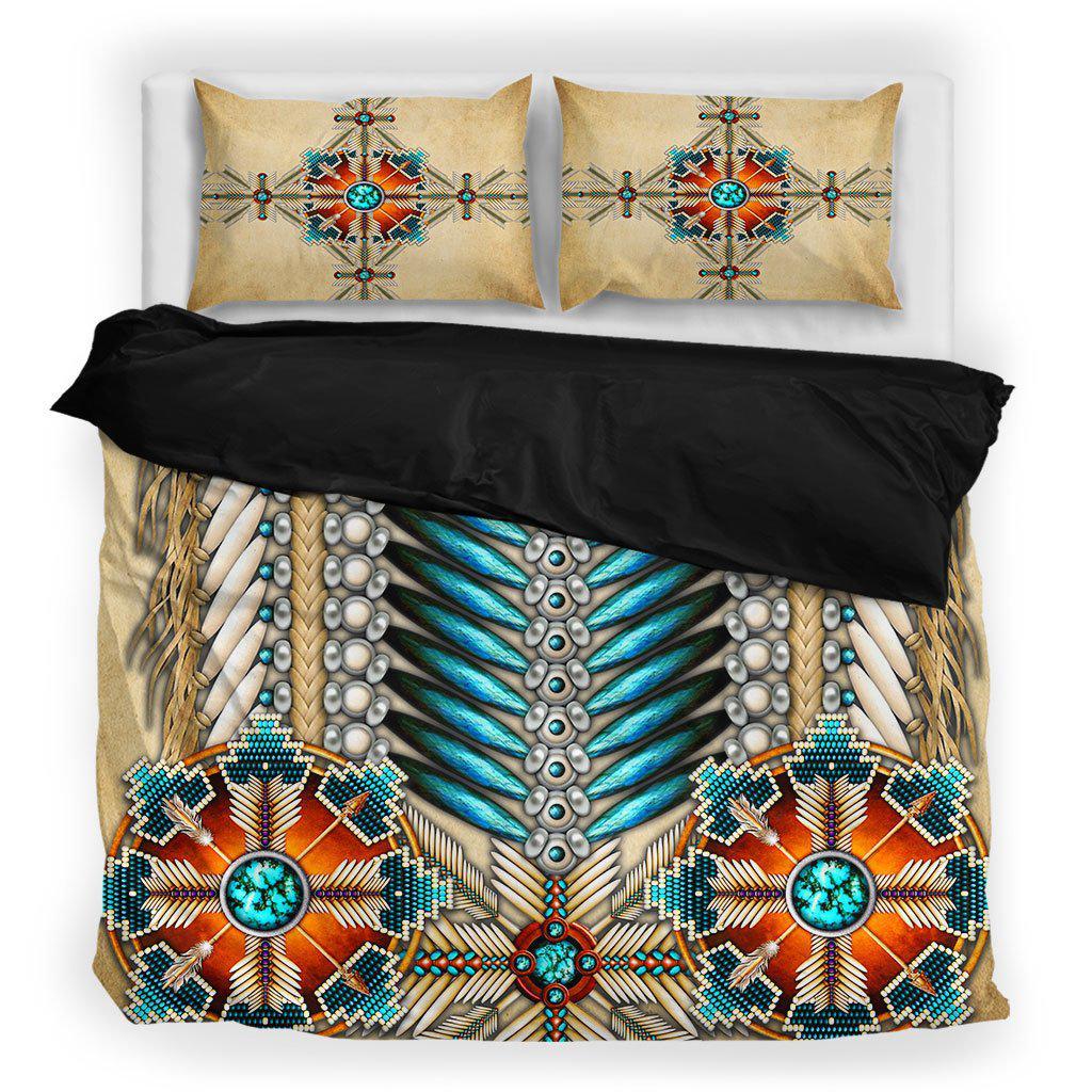 WelcomeNative Native Connected Motifs Bedding Set, 3D Bedding Set, All Over Print, Native American