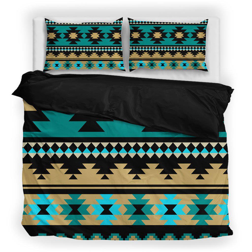 WelcomeNative Native Border Pattern Bedding Set, 3D Bedding Set, All Over Print, Native American