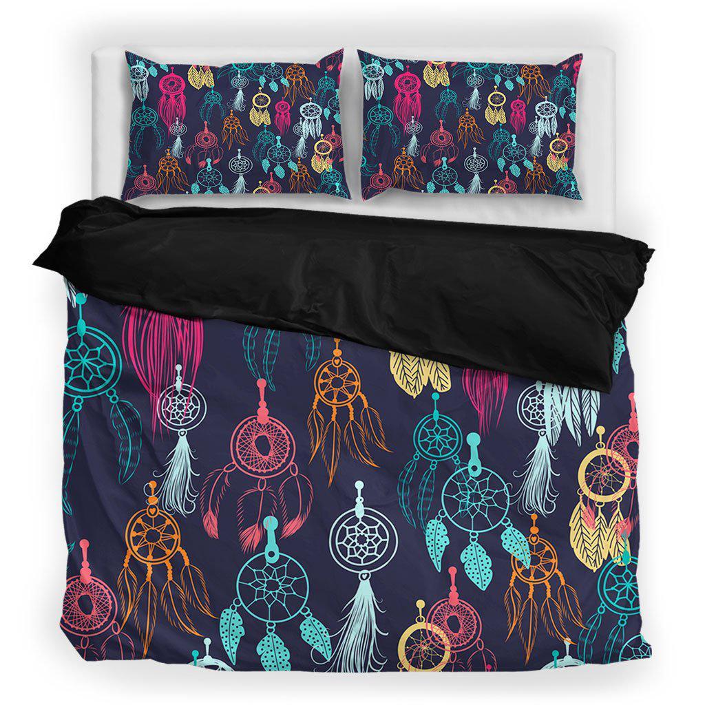 WelcomeNative Color Dreamcatcher Bedding Set, 3D Bedding Set, All Over Print, Native American