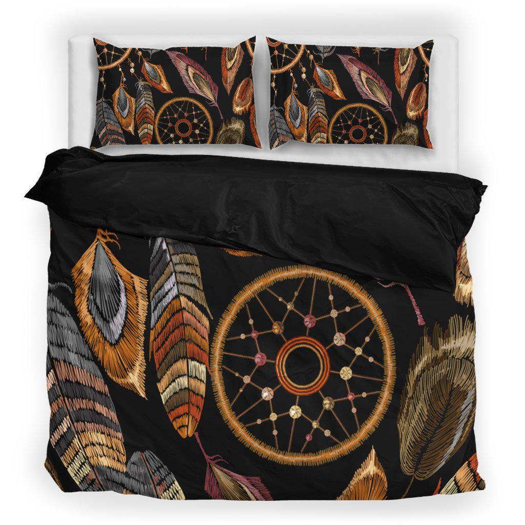 WelcomeNative Native Dreamcatcher Bedding Set, 3D Bedding Set, All Over Print, Native American