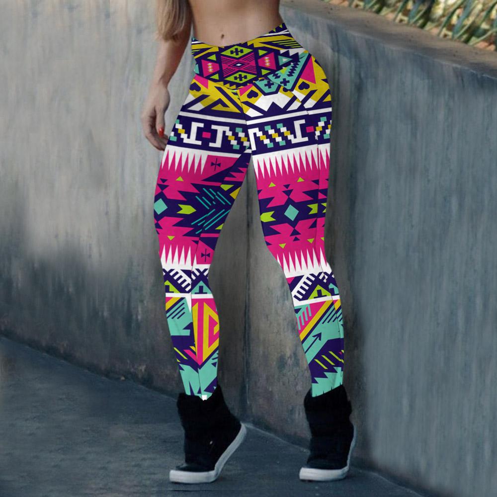 Welcomenatives Color Native Pattern Legging, 3D Legging, All Over Print Legging