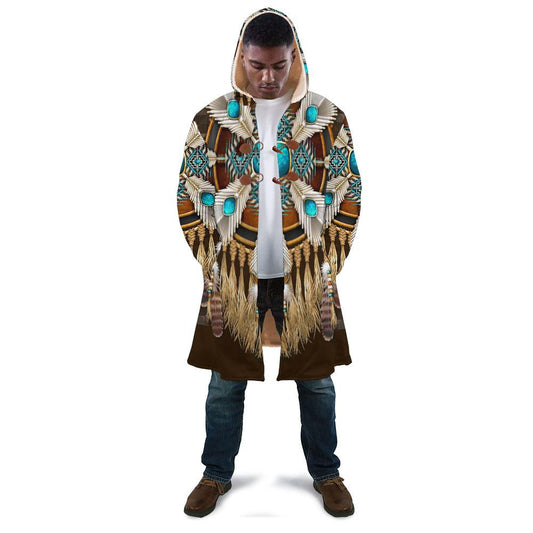 WelcomeNative Ruby Feather Native 3D Dream Cloak, All Over Print Dream Cloak, Native American